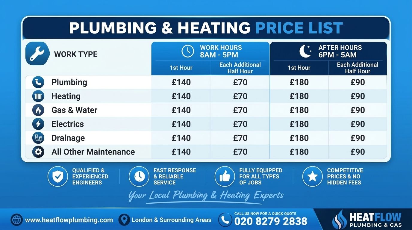 hourly charges